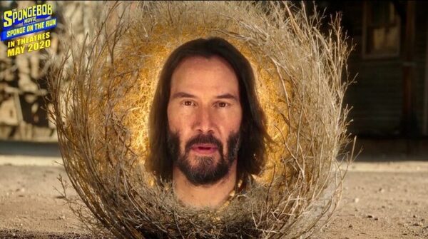 Губка Боб с Киану Ривзом в новом трейлере «Губка Боб: В бегах»